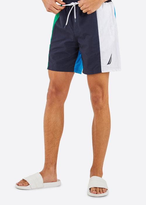 Nautica Benson Swim Short - Blue - Front