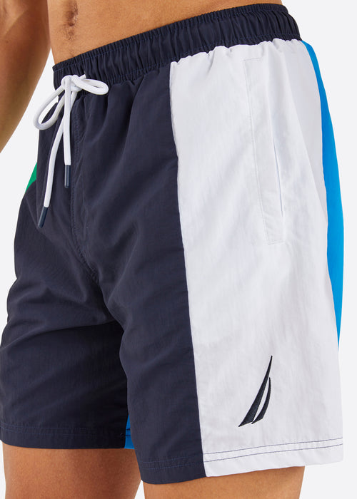 Nautica Benson Swim Short - Blue - Detail