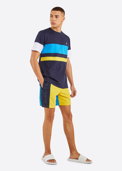 Nautica Benson Swim Short - Yellow - Full Body