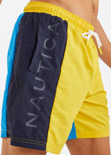 Load image into Gallery viewer, Nautica Benson Swim Short - Yellow - Detail