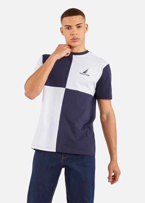 Nautica Bishop T-Shirt - Dark Navy - Front