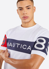 Load image into Gallery viewer, Nautica Calvin T-Shirt - White - Detail