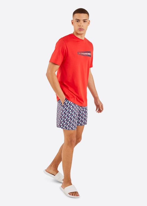 Nautica Dorian 6" Swim Short - Dark Navy - Full Body