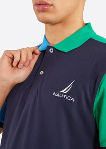 Duke Polo Shirt Blue Nautica