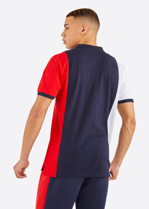 Nautica Edgar Polo Shirt - Dark Navy - Back