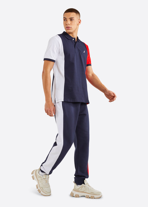 Nautica Edgar Polo Shirt - Dark Navy - Full Body