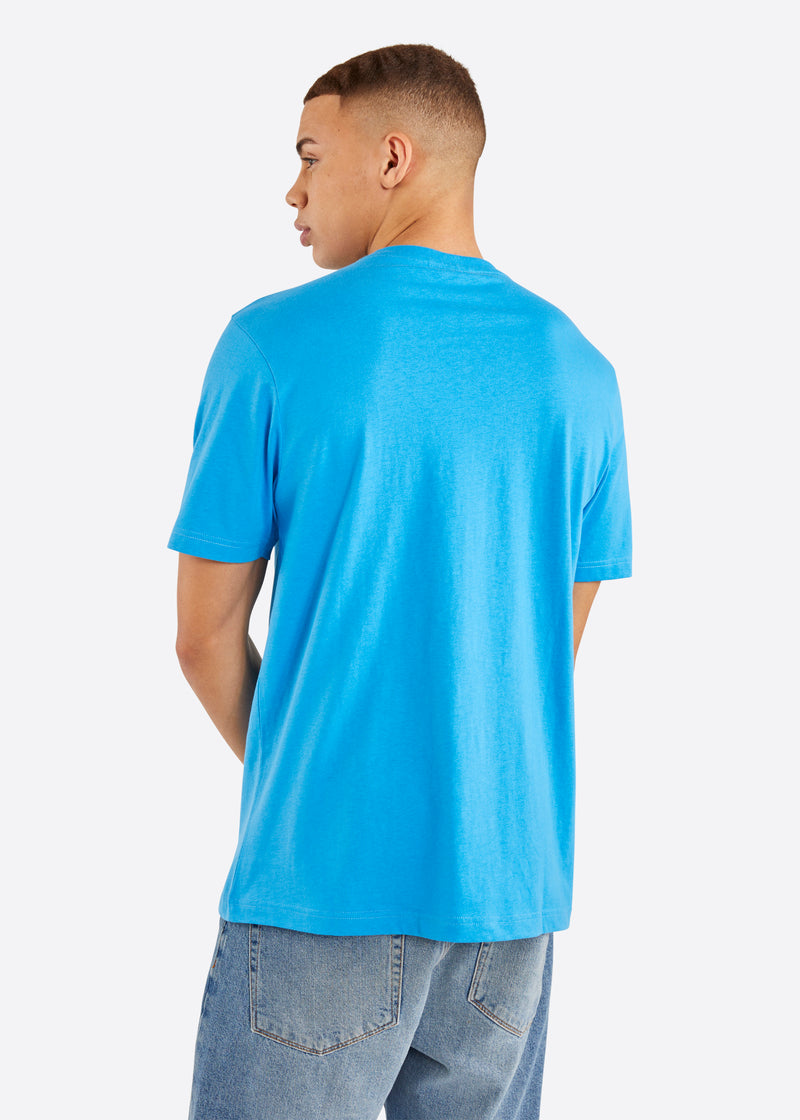 Nautica Edwin T-Shirt - Blue - Back