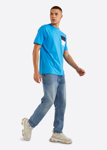 Nautica Edwin T-Shirt - Blue - Full Body