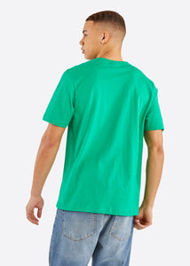 Nautica Edwin T-Shirt - Green - Back