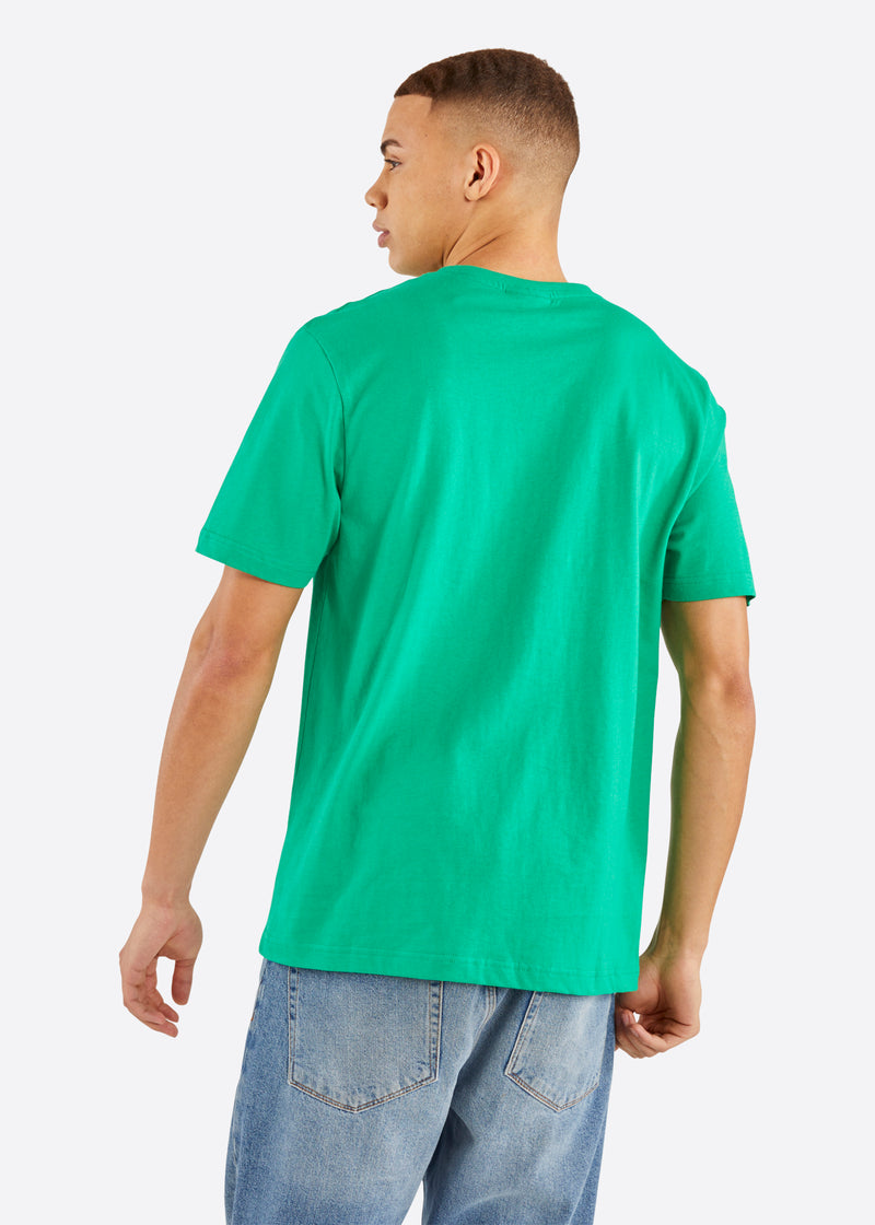 Nautica Edwin T-Shirt - Green - Back
