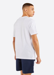 Nautica Edwin T-Shirt - White - Back