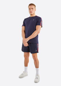 Nautica Florian T-Shirt - Dark Navy - Full Body
