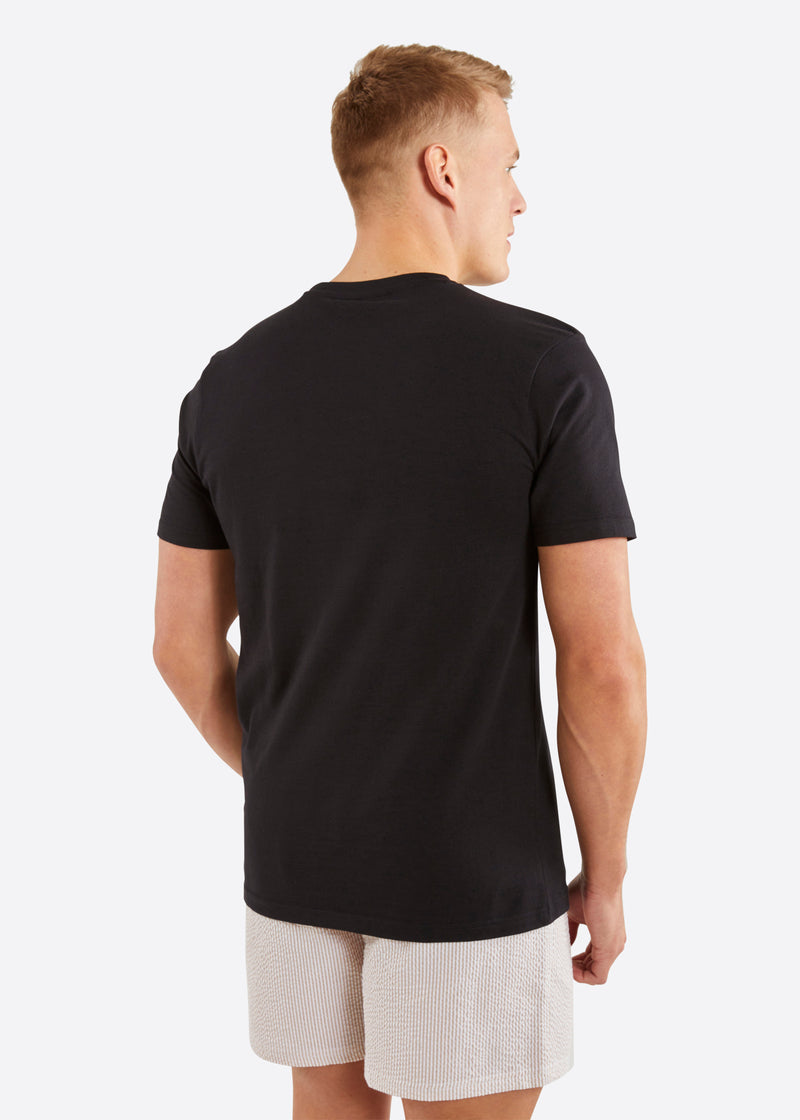 Nautica Healey T-Shirt - Black - Back