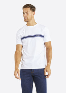 Nautica Healey T-Shirt - White - Front
