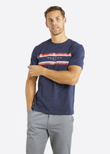 Load image into Gallery viewer, Nautica Ivo T-Shirt - Dark Navy - Front