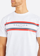 Load image into Gallery viewer, Nautica Ivo T-Shirt - White - Detail