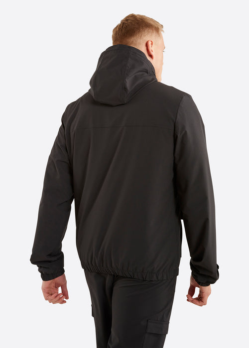 Nautica Jace Full Zip Jacket - Black - Back