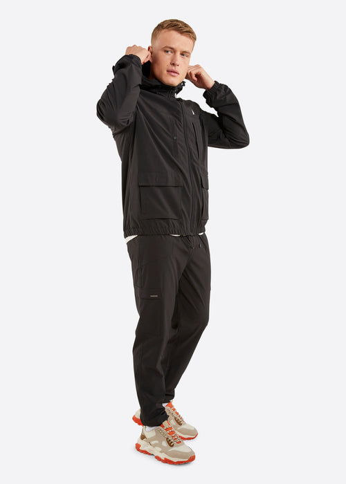 Nautica Jace Full Zip Jacket - Black - Full Body