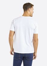 Load image into Gallery viewer, Nautica Jaden T-Shirt - White - Back