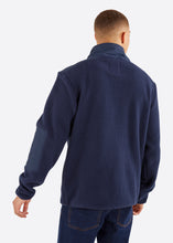 Load image into Gallery viewer, Nautica Jorge Full Zip Top - Dark Navy - Back