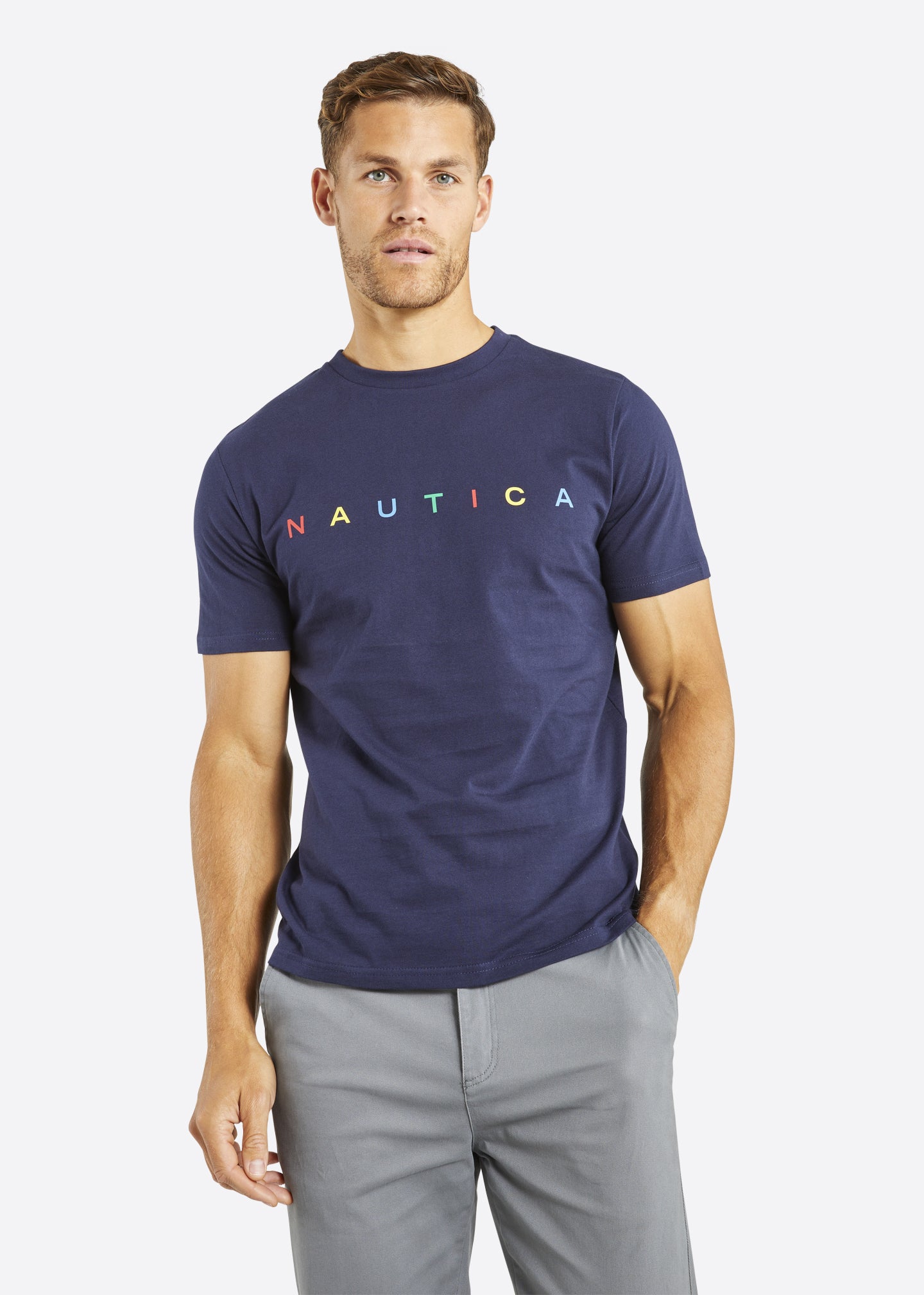 Nautica Keaton T-Shirt - Dark Navy - Front