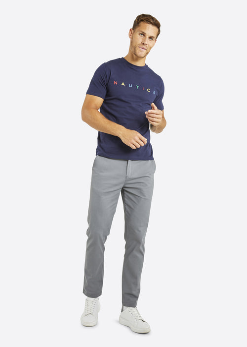 Nautica Keaton T-Shirt - Dark Navy - Full Body