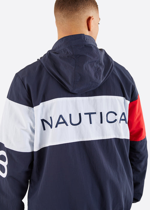 Nautica Kyro Full Zip Jacket - Dark Navy - Detail