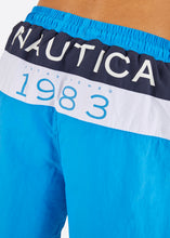 Load image into Gallery viewer, Nautica Lennox 6&quot; Swim Short - Blue - Detail