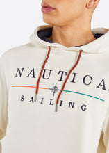 Load image into Gallery viewer, Nautica Malbo Overhead Hoodie - Ecru - Detail