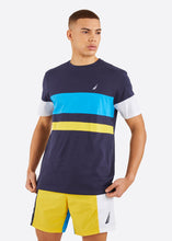 Load image into Gallery viewer, Nautica Marcel T-Shirt - Dark Navy - Front