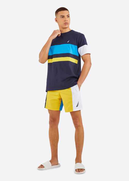 Nautica Marcel T-Shirt - Dark Navy - Full Body