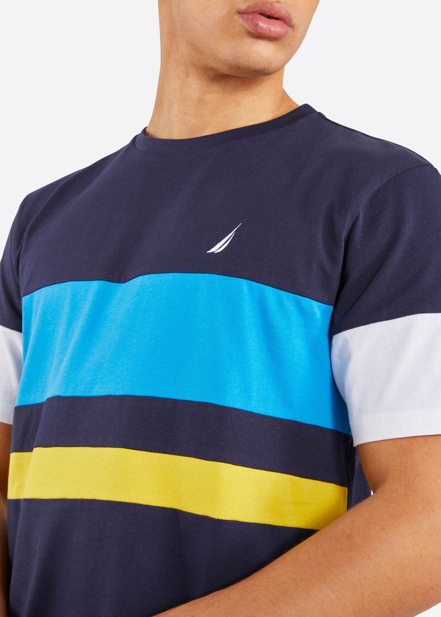 Nautica Marcel T-Shirt - Dark Navy - Detail