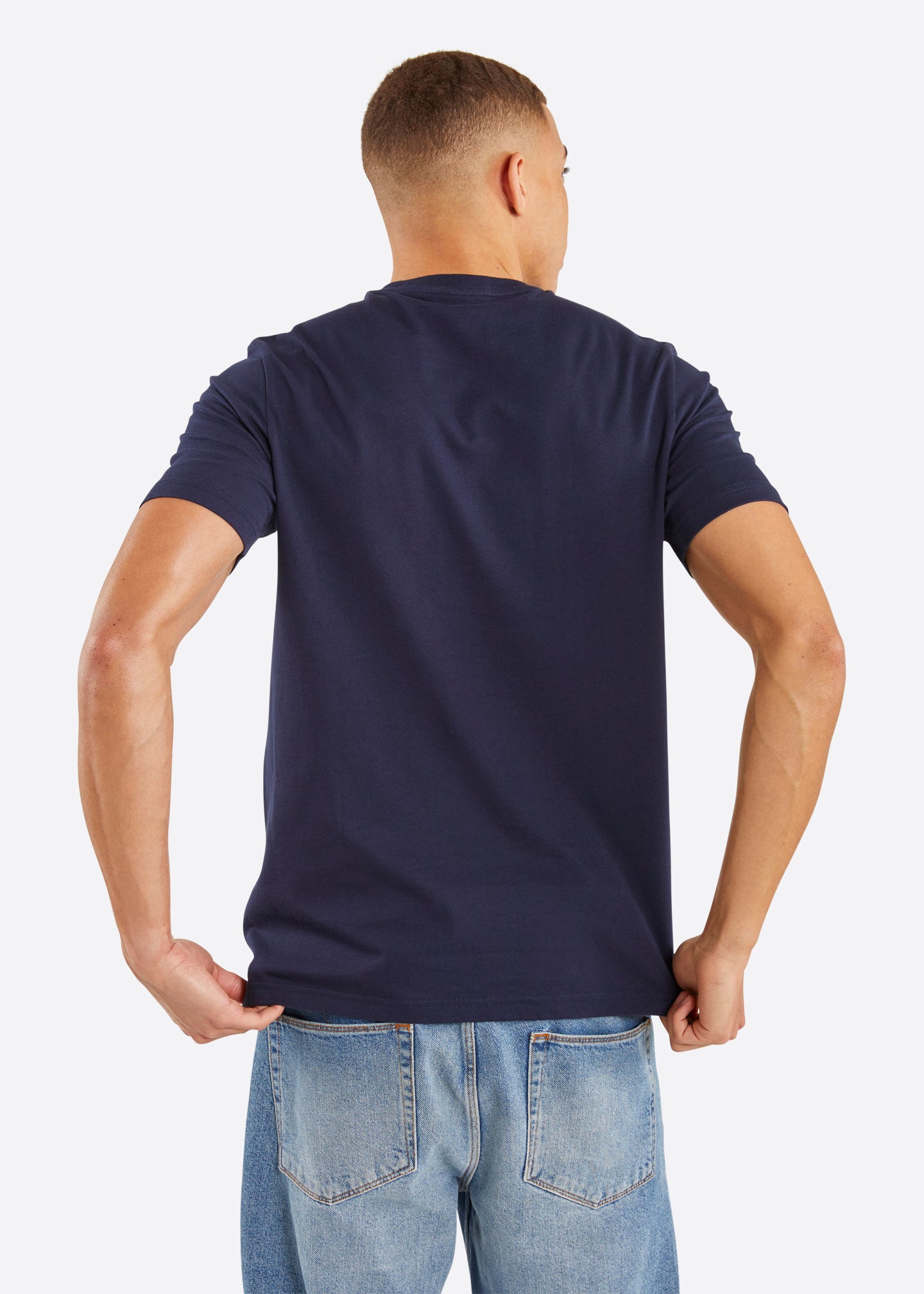Nautica Mateo T-Shirt - Dark Navy - Back