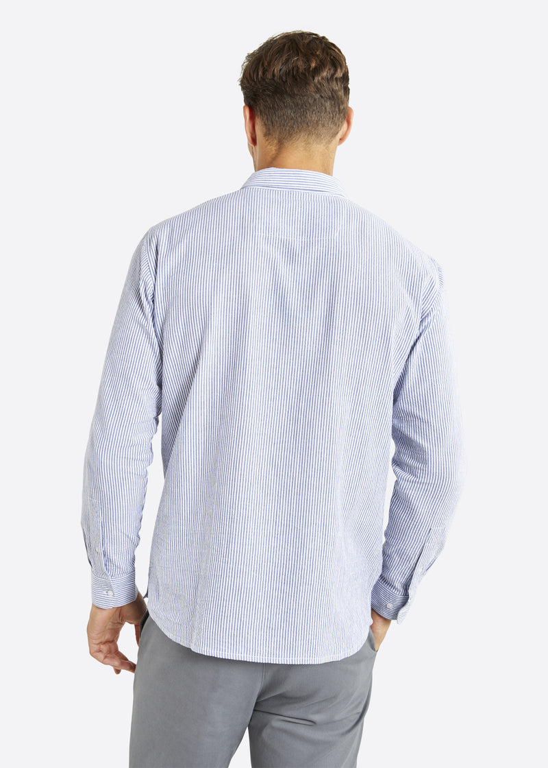 Nautica white shop dress shirt