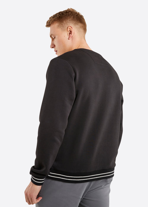 Nautica Cliff Sweatshirt - Black - Back