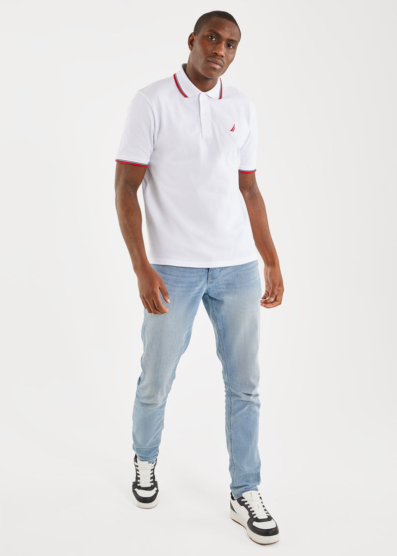 Nautica white polo 2025