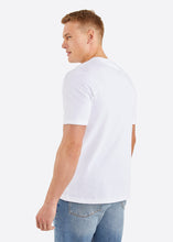 Load image into Gallery viewer, Nautica Keaton T-Shirt - White - Back