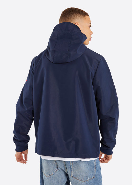 Nautica Paxton Full Zip Jacket - Dark Navy - Back