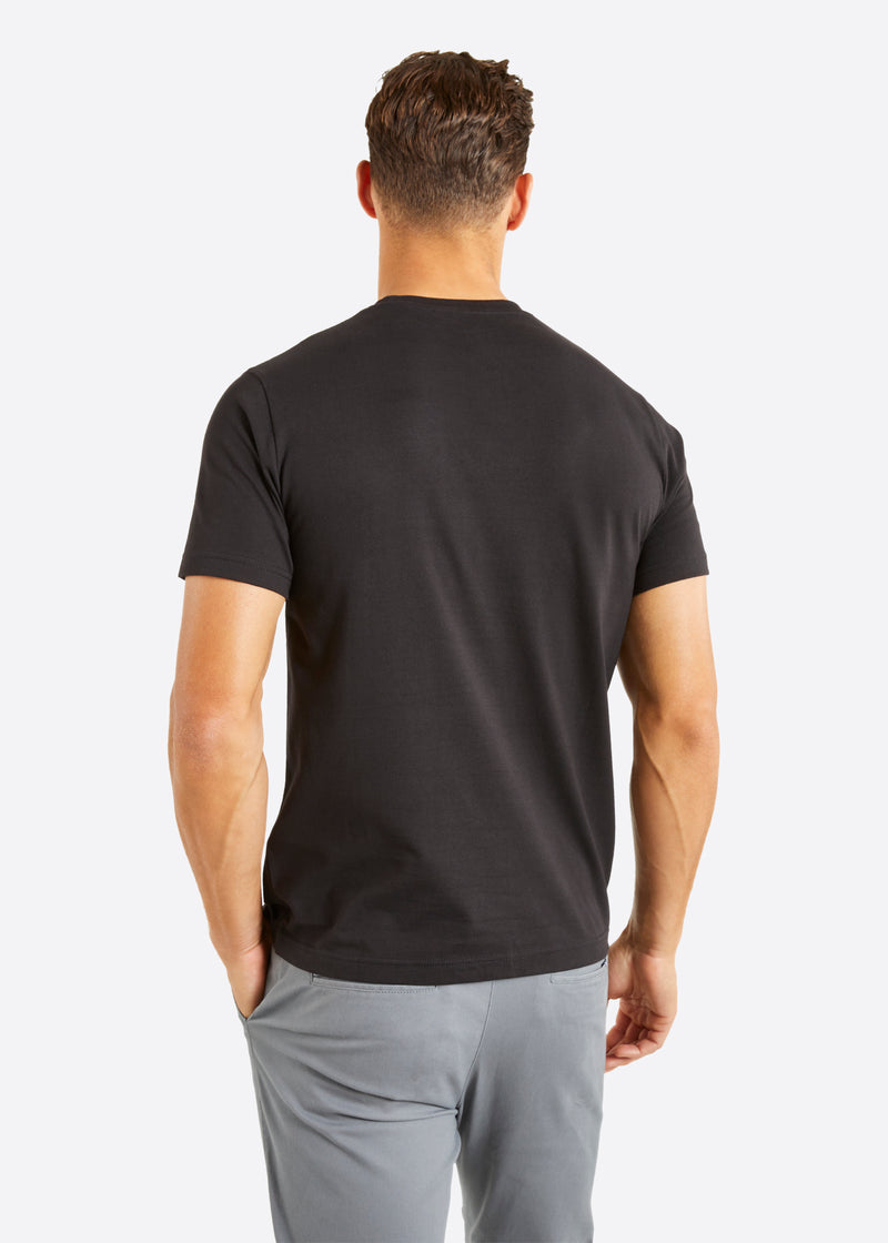 Nautica Pendle T-Shirt - Black - Back