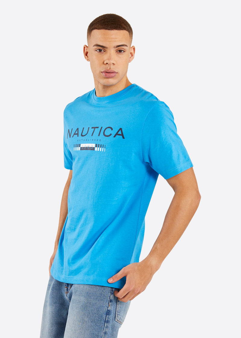 Nautica Quinn T-Shirt - Blue - Front