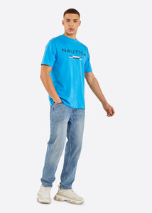 Nautica Quinn T-Shirt - Blue - Full Body