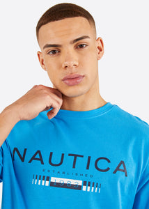 Nautica Quinn T-Shirt - Blue - Detail