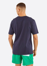 Load image into Gallery viewer, Nautica Quinn T-Shirt - Dark Navy - Back
