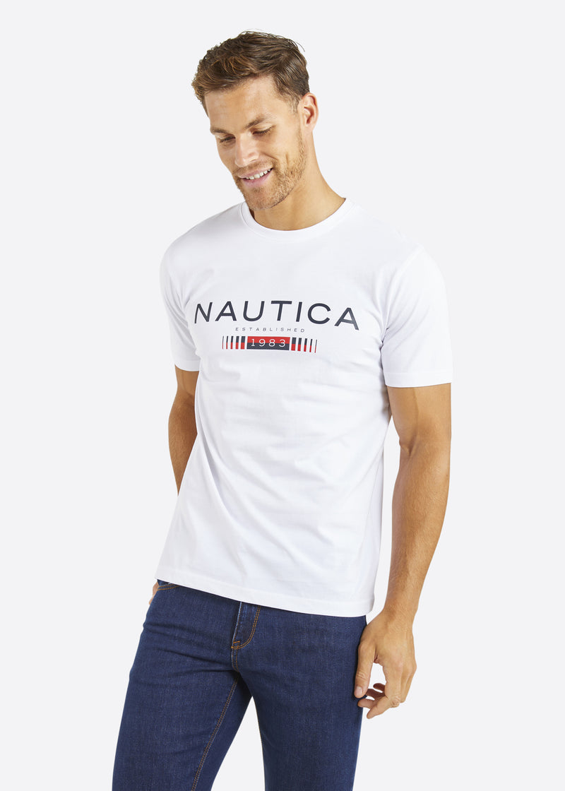 Nautica Quinn T-Shirt - White - Front