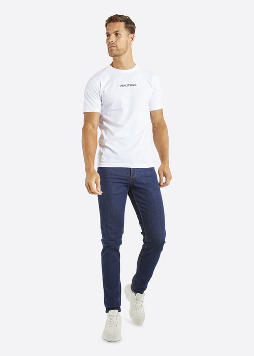 Nautica Ramon T-Shirt - White - Full Body