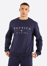 Load image into Gallery viewer, Nautica Rolf Sweatshirt - Dark Navy - Front
