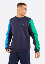 Load image into Gallery viewer, Nautica Rowen Sweatshirt - Blue - Front
