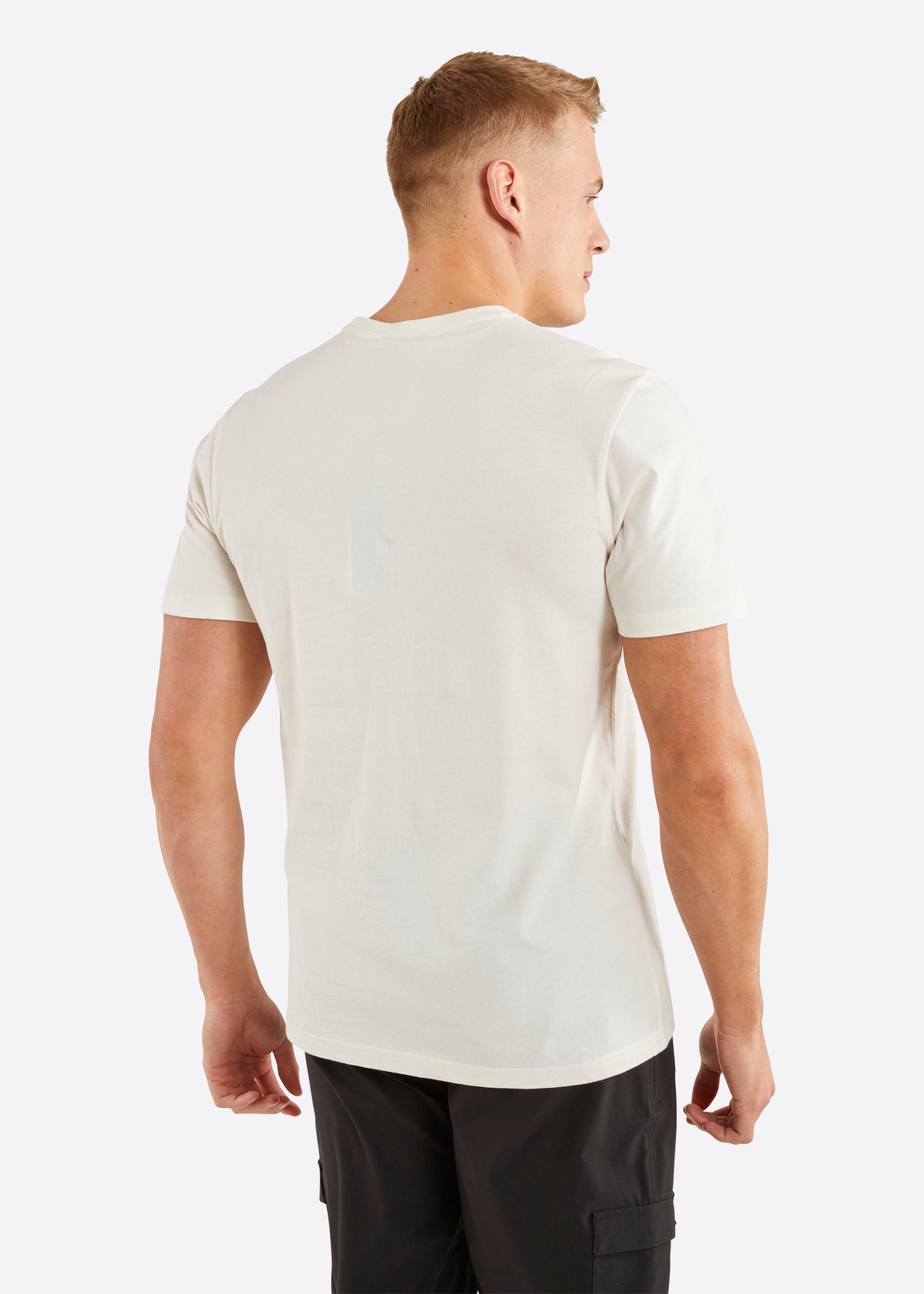 Nautica Sawyer T-Shirt - Ecru - Back