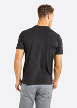 Load image into Gallery viewer, Nautica Sawyer T-Shirt - Black - Back