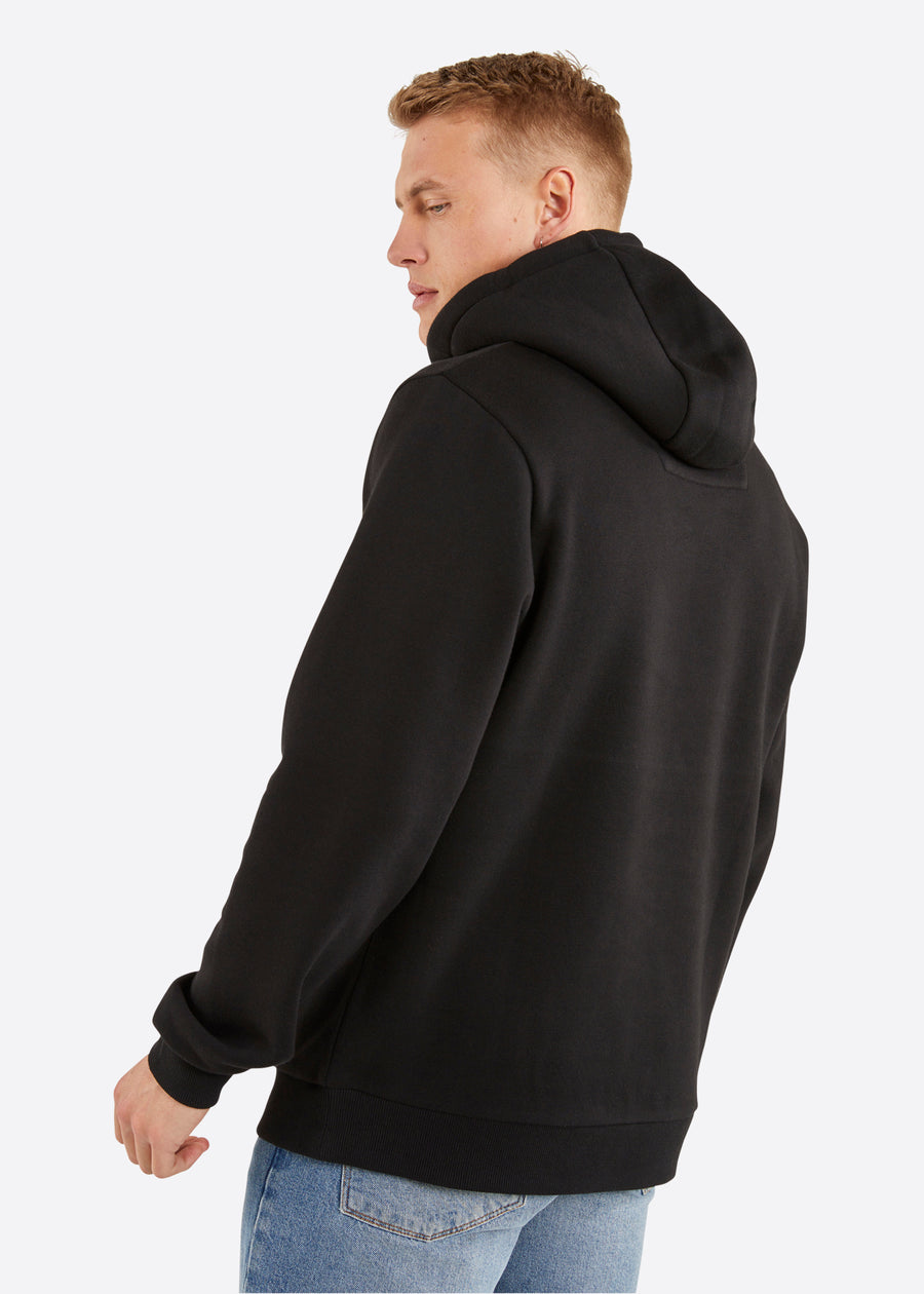 Serge Overhead Hoody - Black